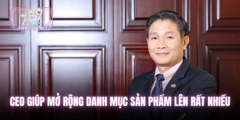Nguyễn Hồng Sơn - CEO trang 789club, nhà lãnh đạo cổng game CEO giúp mở rộng danh mục sản phẩm lên rất nhiều